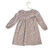 Old Navy Ivory & Plum Floral Corduroy Dress - Size 4T