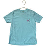Vineyard Vines Light Blue Whale T-Shirt - Size 7
