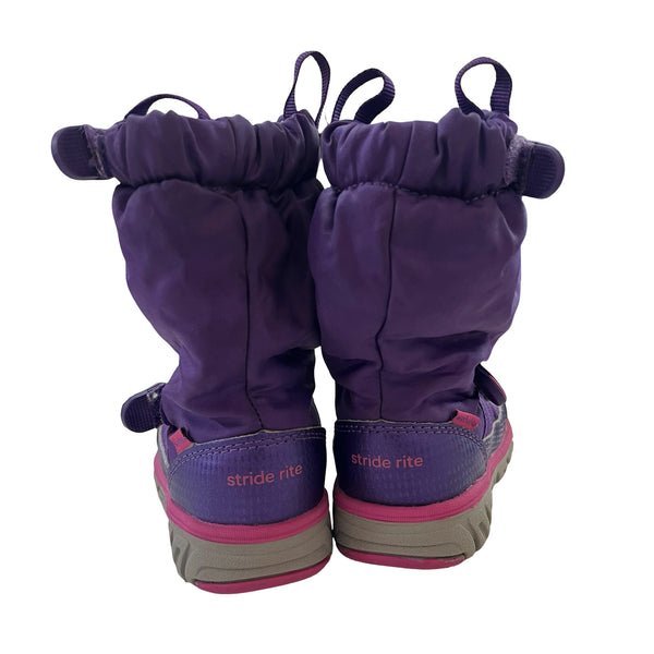 Stride Rite Purple & Pink Winter Boots - Size 7