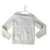 Janie and Jack Ivory Sparkle Sweater - Size 6