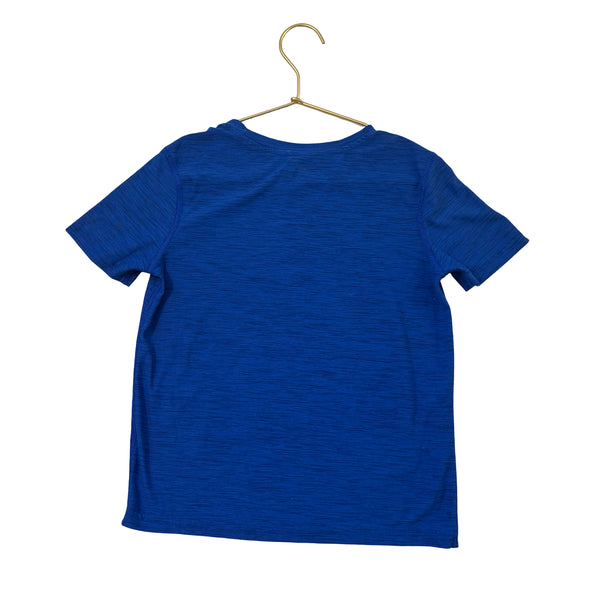 Old Navy Active Blue Athletic T-Shirt - Size S 6-7