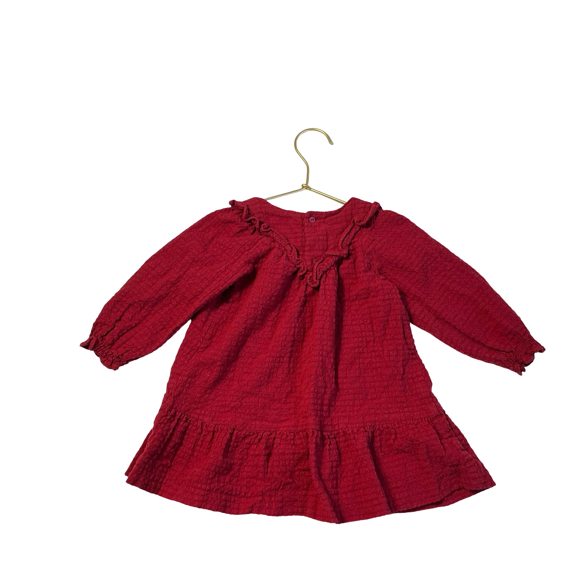 Zara Red Dress - Size 18-24 Mo