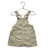 Zara Ivory Corduroy Overall Dress - Size 18-24 Mo