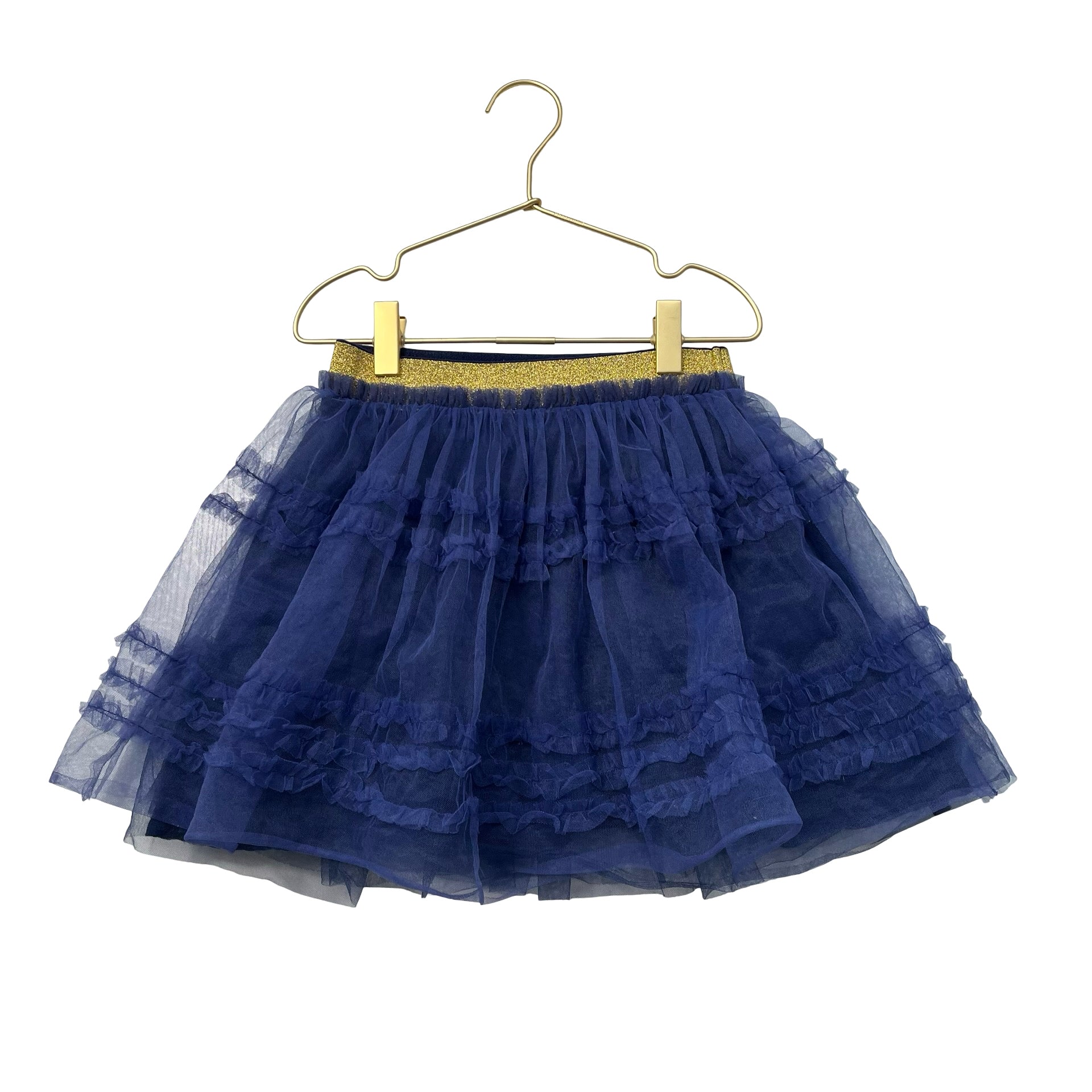 Mini Boden Navy Tulle Skirt - Size 6-7Y