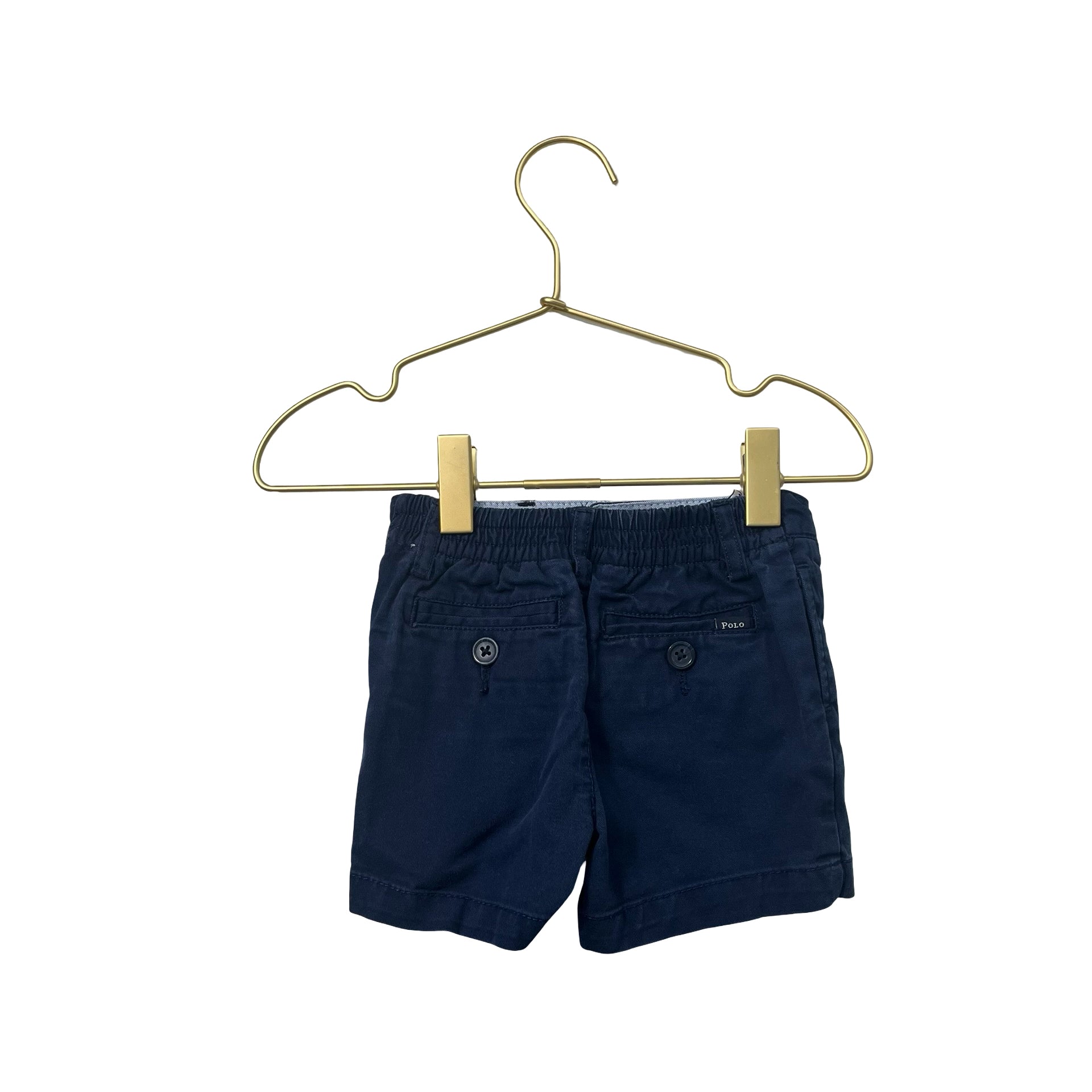 Ralph Lauren Navy Chino Shorts - Size 9 Months