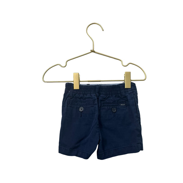 Ralph Lauren Navy Chino Shorts - Size 9 Months