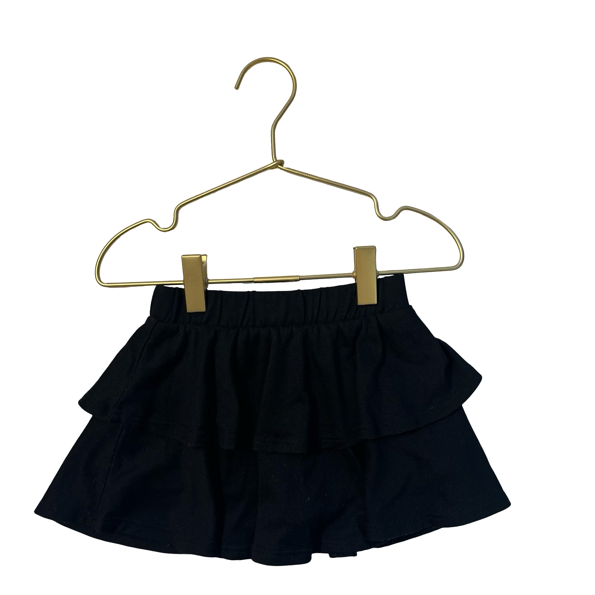 Pixie Lane Black Skort Skirt - Size 4