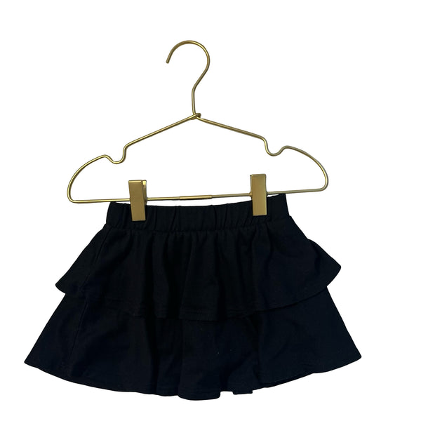 Pixie Lane Black Skort Skirt - Size 4