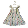 Janie and Jack Pale Yellow & Multi-Color Flower Print Dress - Size 3