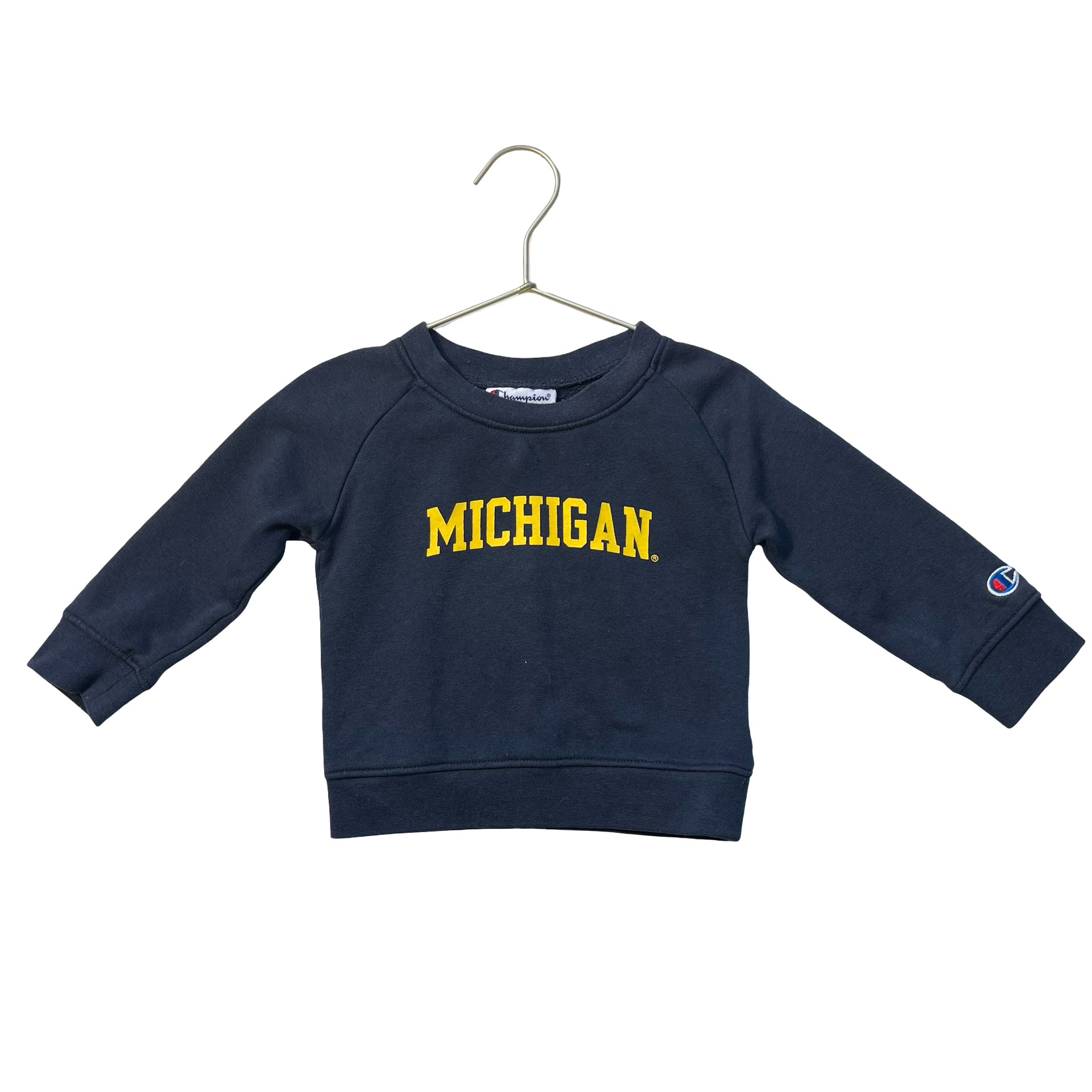 Champion Michigan Navy & Maize Sweatshirt - Size 18 Mo