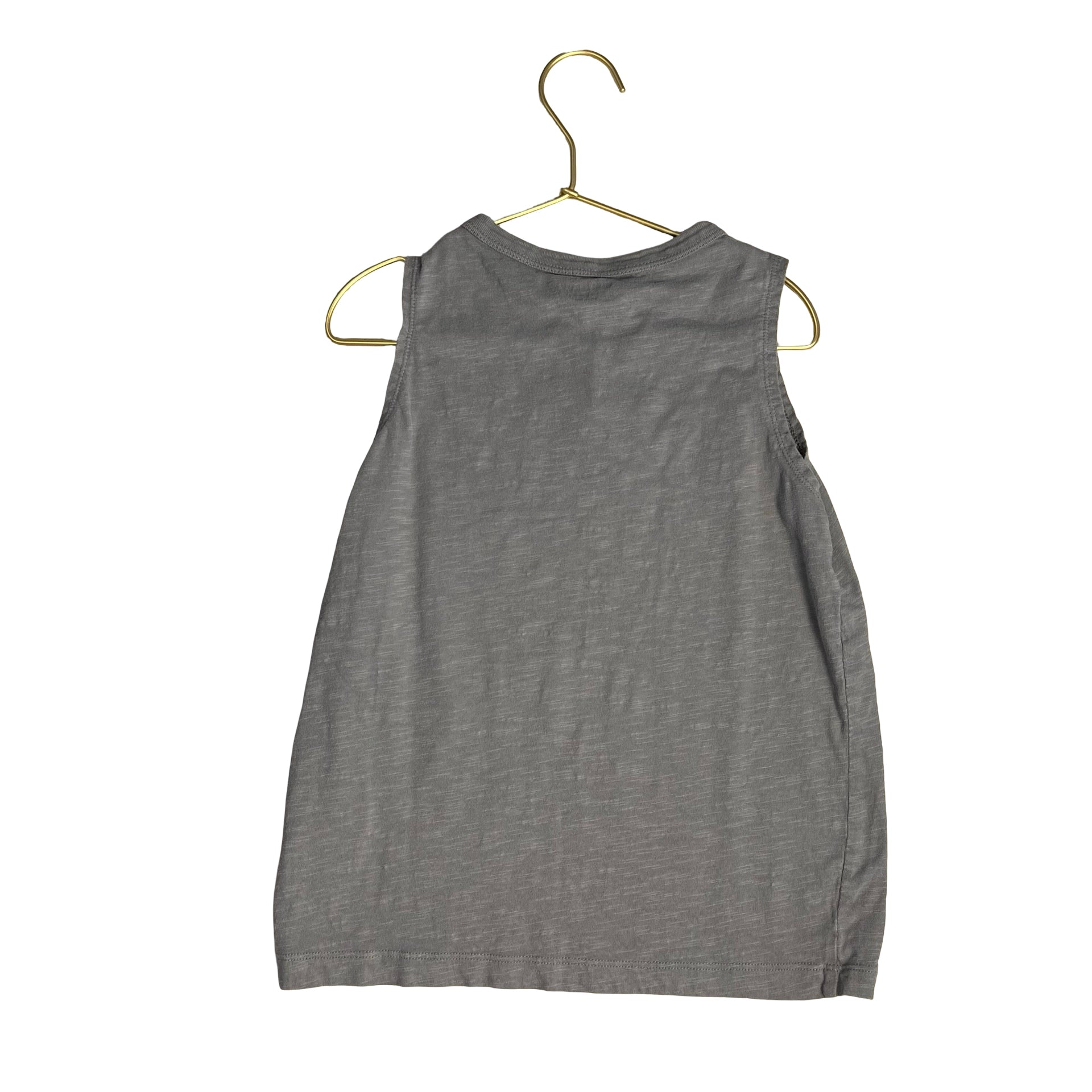 Old Navy Gray 'Blaze Trails' Tank Top - Size S 6-7