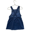 Sesame Street Navy Corduroy Elmo Overall Dress - Size 3T