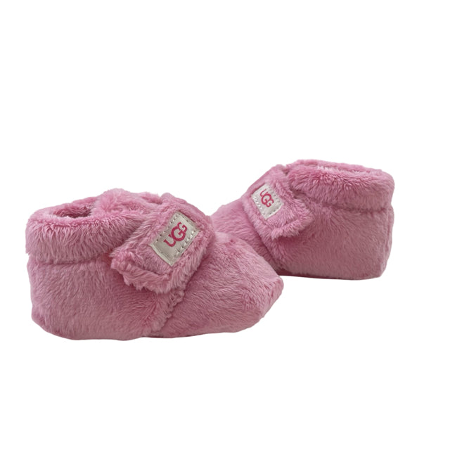 UGG Pink Fleece Booties - Size 0-1