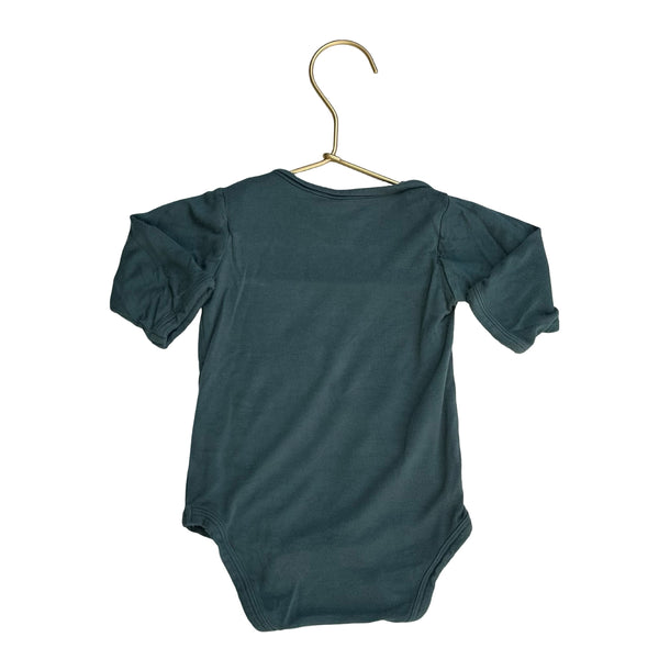 Kate Quinn Dark Teal Onesie Bodysuit - Size 3-6 Mo