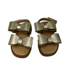 Cat & Jack Gold Bow Sandals - Size 5