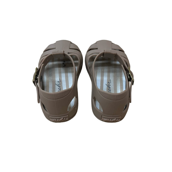 Pehr Brown Closed-Toe Sandals - Size 7