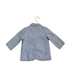 Carter's Blue & White Striped Seersucker Blazer - Size 2T