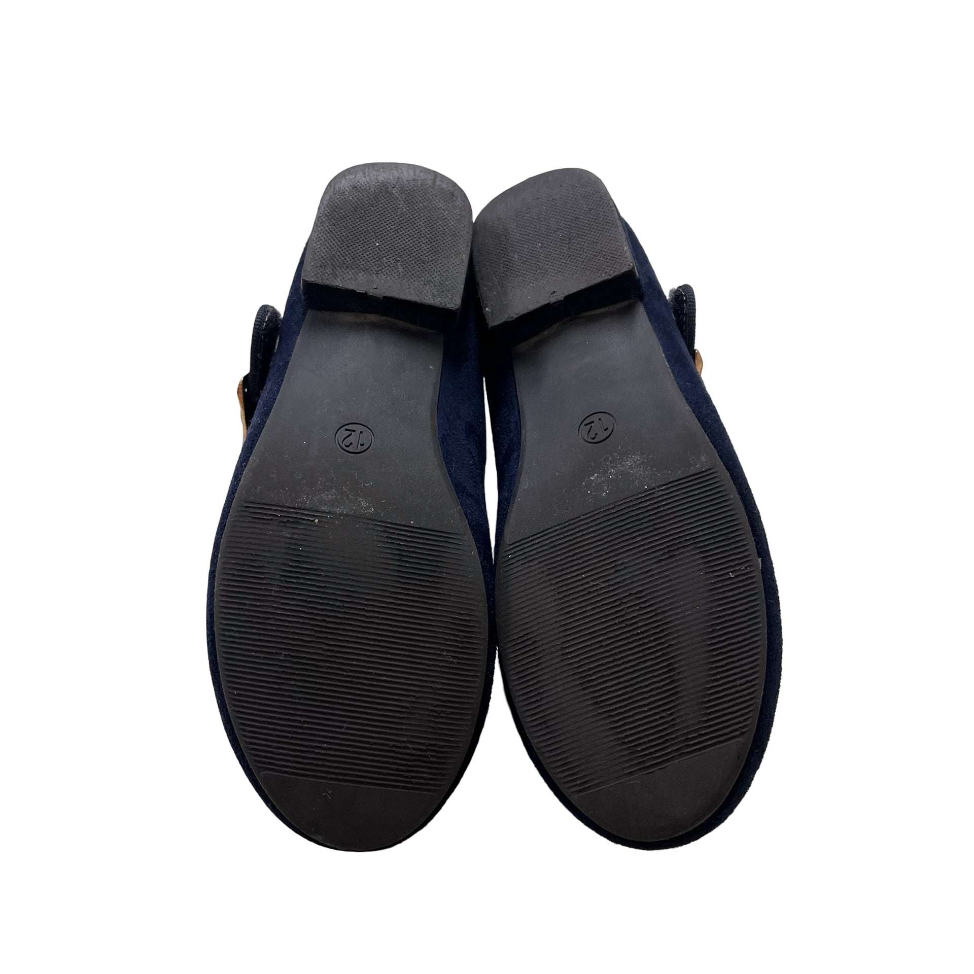 Hehainom Navy Faux Suede Shoes - Size 12