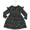 Hanna Andersson Black Floral Dress - Size 5