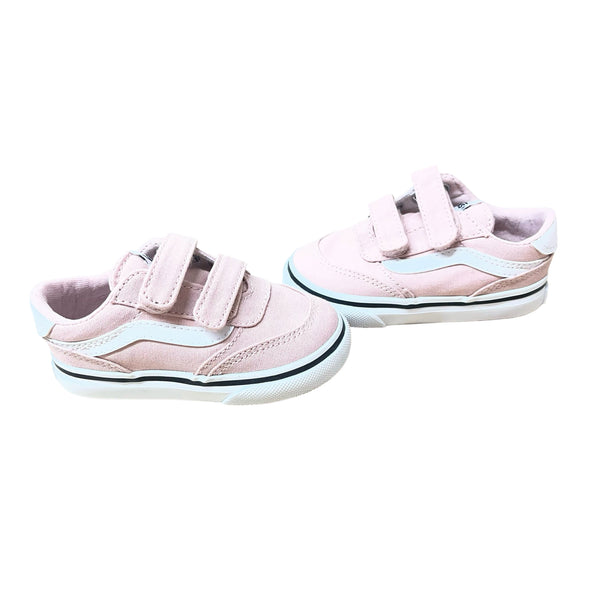 Vans Dusty Pink Velcro Sneakers - Size 6