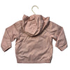 North Face Pink Hooded Windbreaker Jacket - Size 6-12 Mo