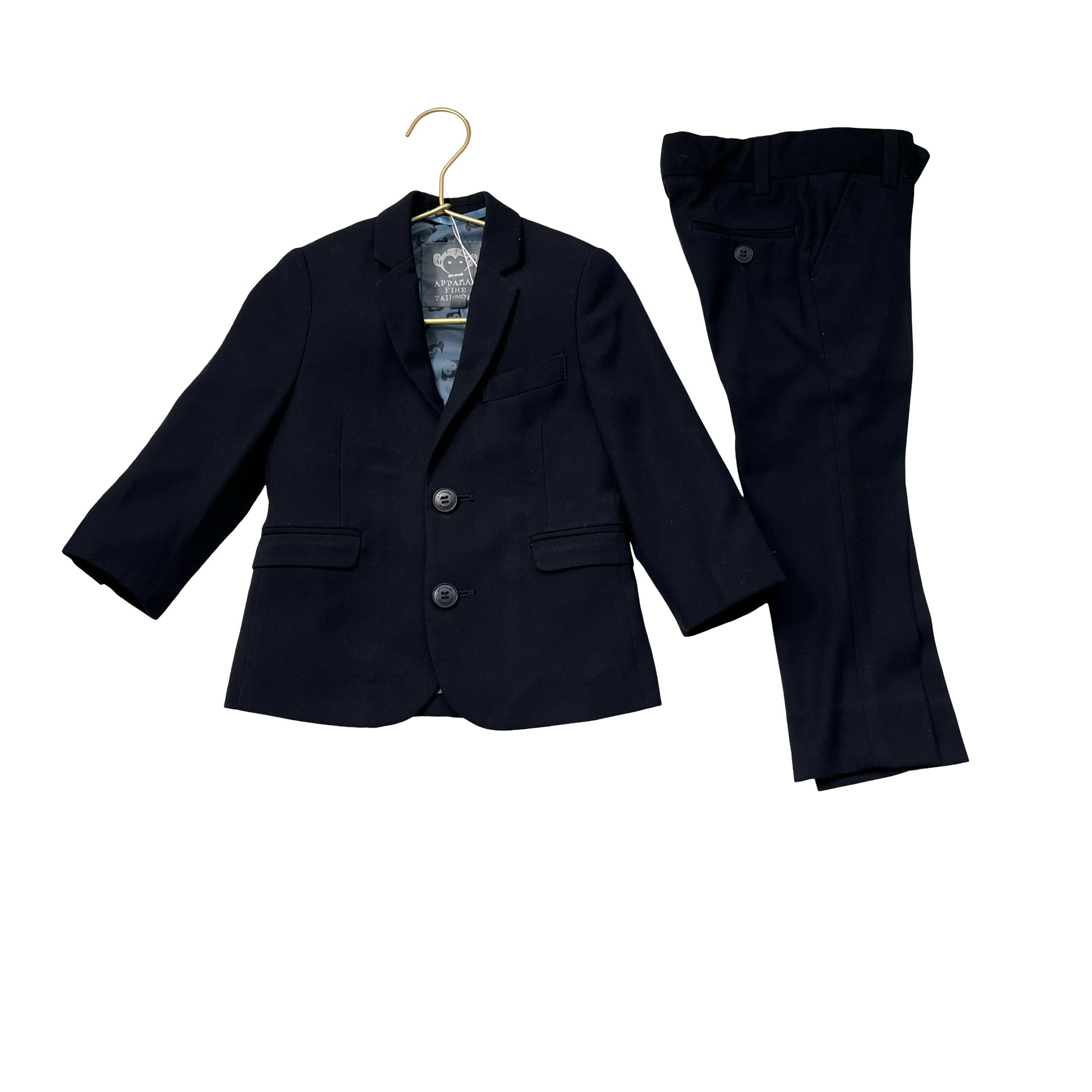 Appaman Navy 2 Piece Suit - Size 2T