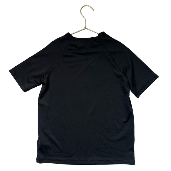 Art Class Black Wave Graphic Rash Guard - Size L 10-12
