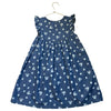 Disney Chambray Minnie & Dot Print Dress - Size 7-8