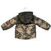 North Face Reversible Olive Green Camo & Sherpa Hooded Jacket - Size 12-18 Mo