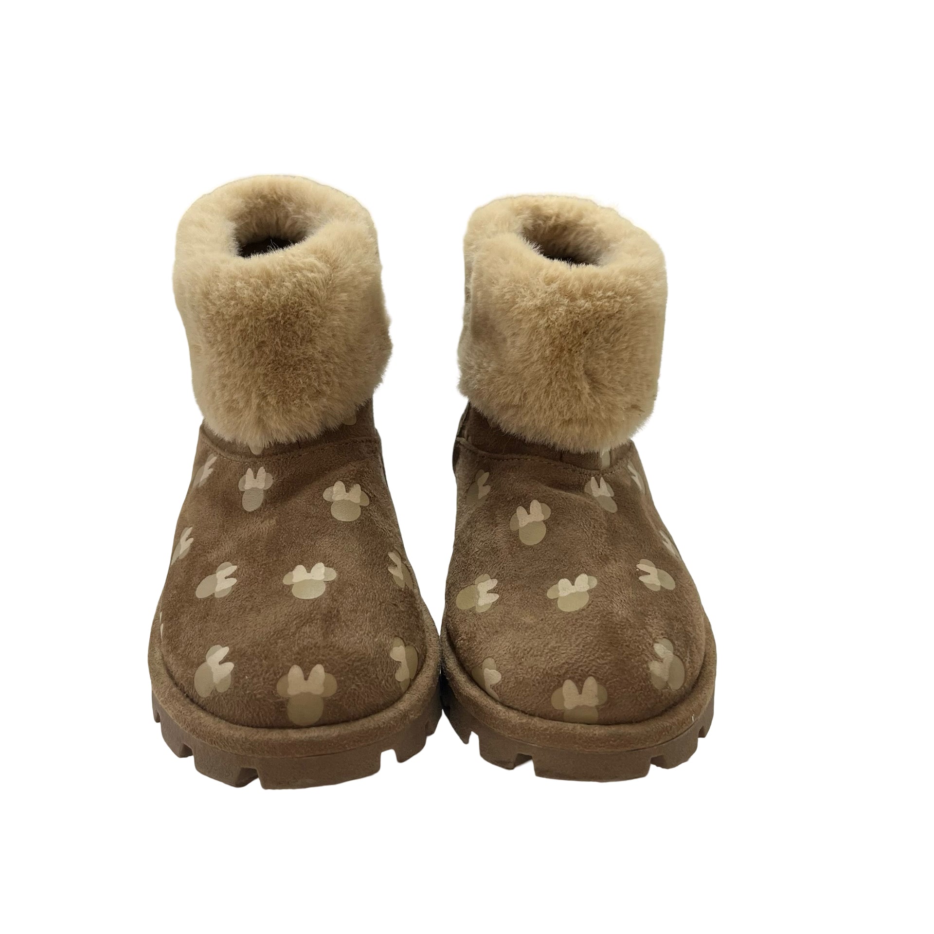 Zara x Disney Faux Shearling Minnie Ankle Boots - Size 25 (9)