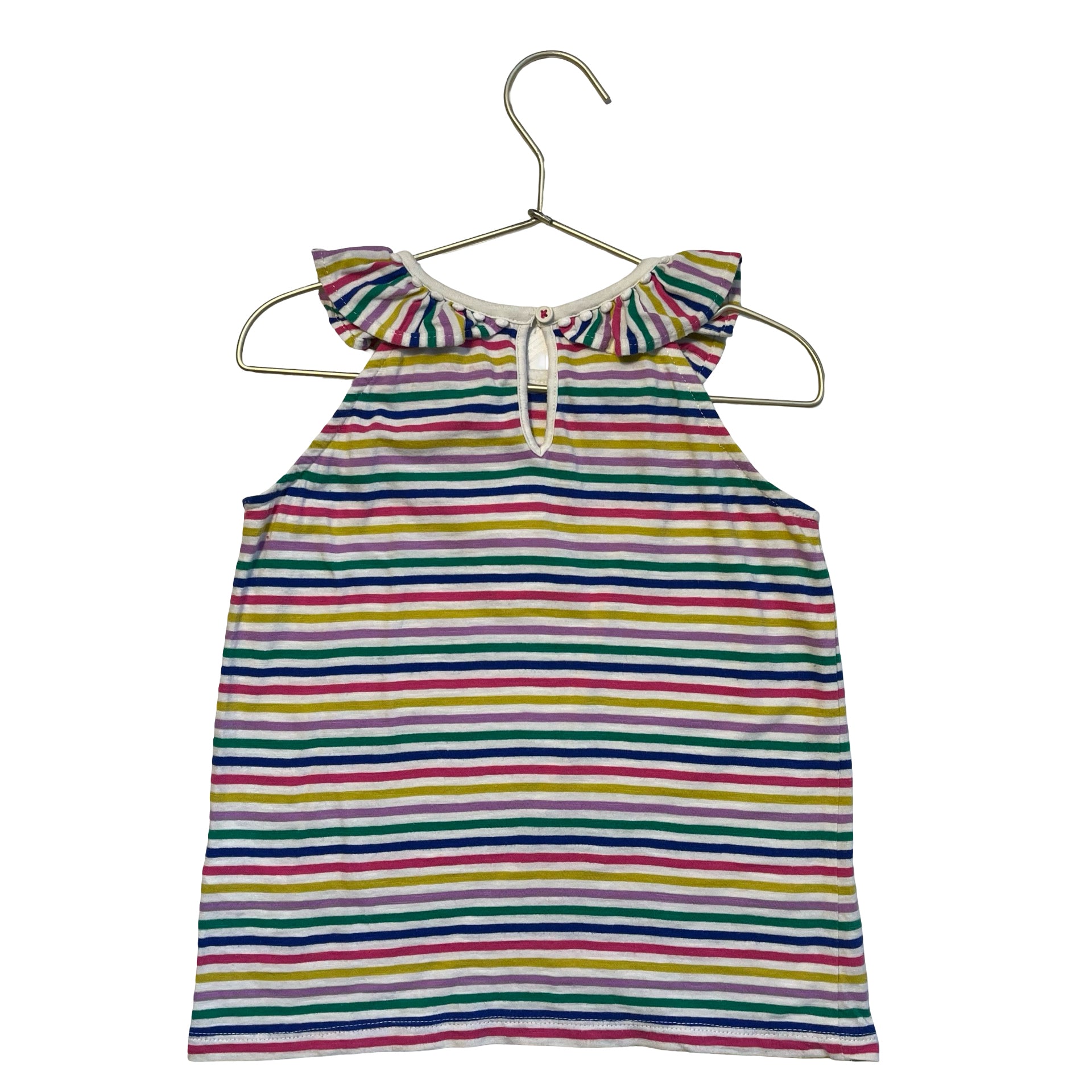 Boden Multi-Color Striped Tank Top - Size 5-6Y