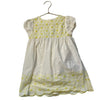 Baby Boden Ivory & Yellow Embroidered Dress - Size 2 - 3 - Bounce Mkt