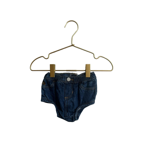 Baby Gap Blue Denim Bubble Shorts - Size 0 - 3 Months - Bounce Mkt