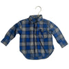 Baby Gap Blue & Ivory Plaid Button Down - Size 12 - 18 Mo - Bounce Mkt