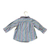 Baby Gap Blue & Multi Color Stripe Button Down Shirt - Size 12 - 18 Months - Bounce Mkt