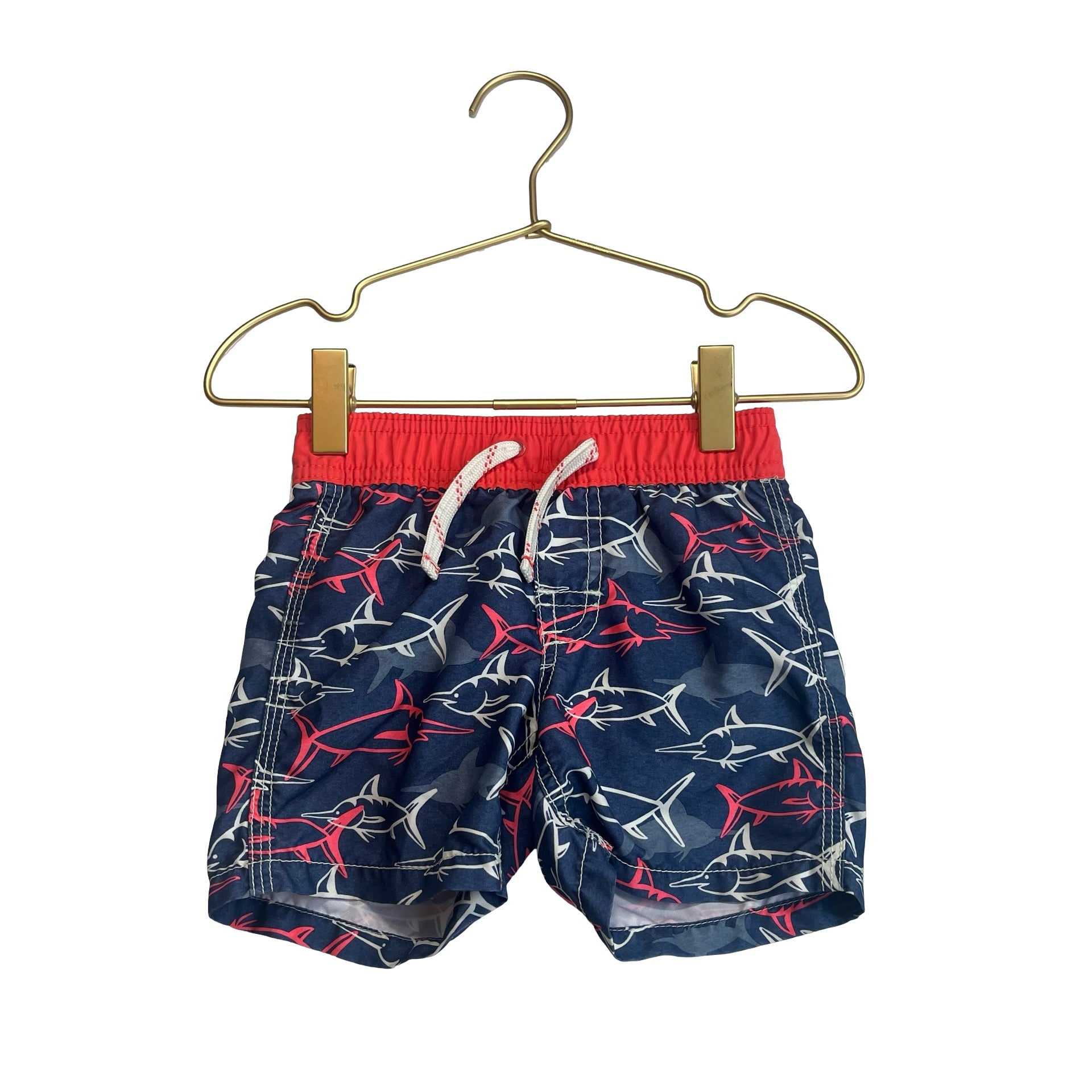 Baby Gap Blue Shark Swim Suit - Size 12 - 18 Mo - Bounce Mkt