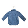 Baby Gap Blue & White Plaid Button Down Shirt - Size 18 - 24 Mo - Bounce Mkt