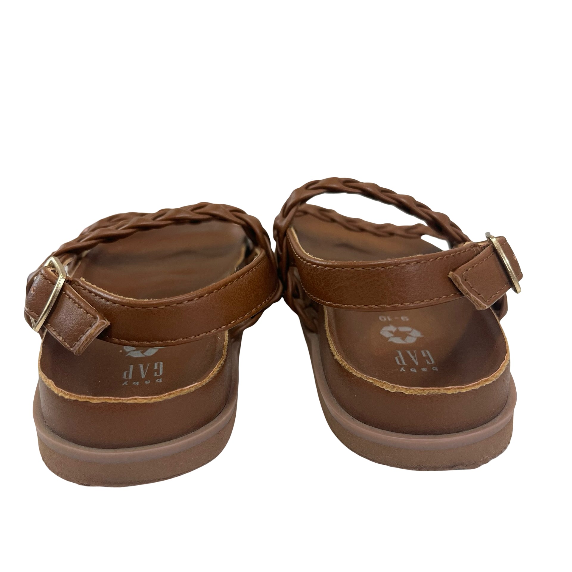 Baby Gap Brown Braided Sandals - Size 9/10 - Bounce Mkt