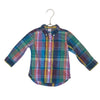 Baby Gap Colorful Plaid Button Down - Size 18-24 Mo - Bounce Mkt