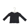 Baby Gap Dark Gray Waffle Henley - Size 12 - 18 Mo - Bounce Mkt