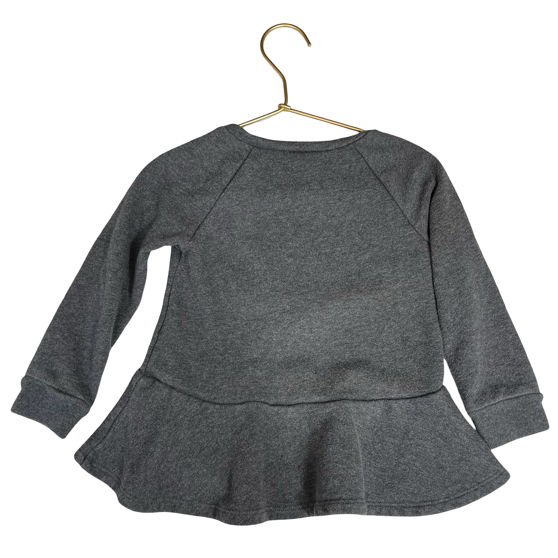 Baby Gap Gray & Gold Cat Sweatshirt - Size 2 - Bounce Mkt
