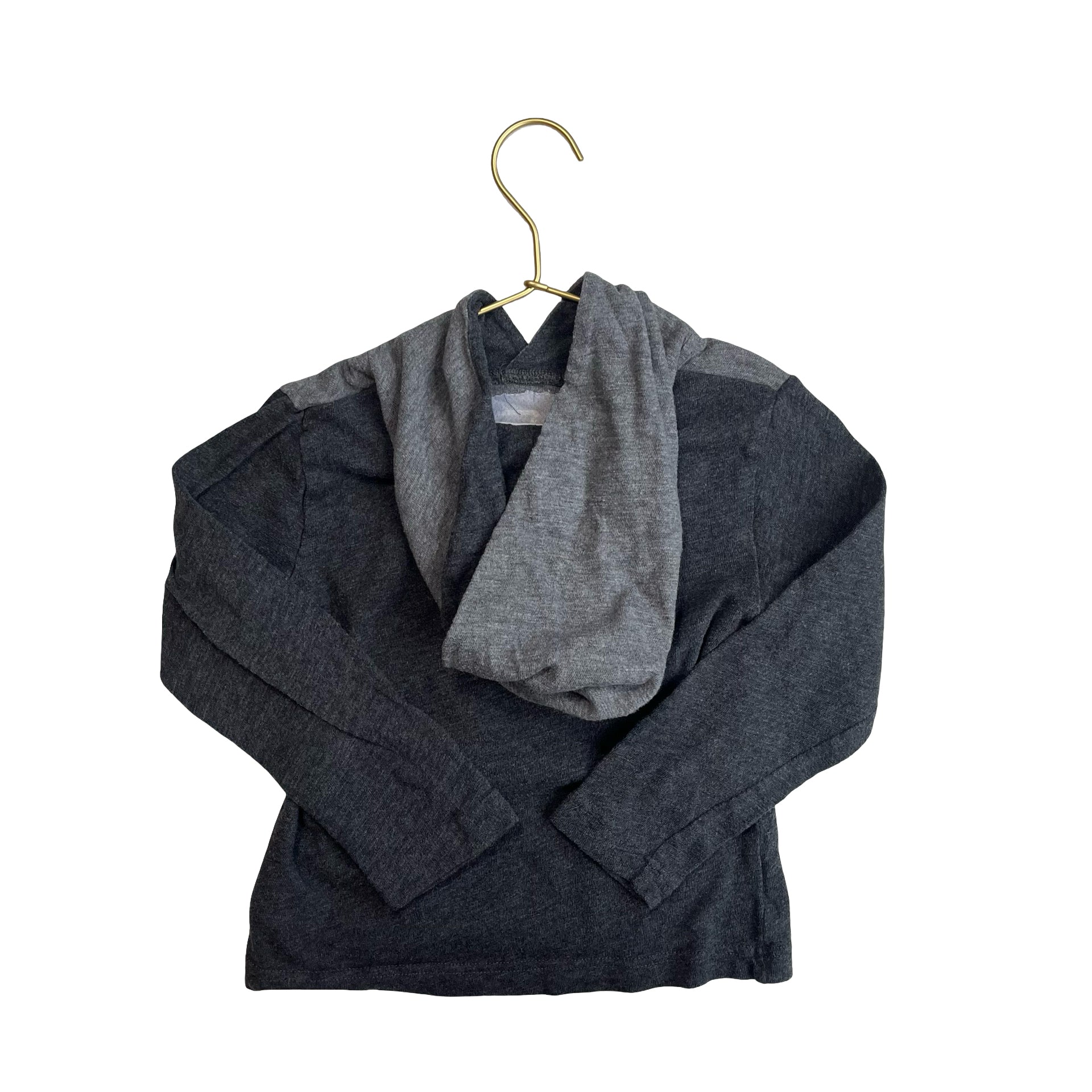 Baby Gap Gray Hooded 'NY' Applique Shirt - Size 5 - Bounce Mkt