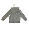 Baby Gap Gray, Pink, Ivory Sparkle Logo Zip - Up Hoodie - Size 4 - Bounce Mkt