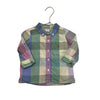 Baby Gap Multi - Color Pastel Check Button Down Shirt - Size 6 - 12 Months - Bounce Mkt