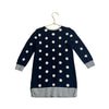 Baby Gap Navy & Ivory Polka Dot Sweater Dress - Size 4 - Bounce Mkt