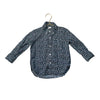 Baby Gap Navy & Pink Floral Linen - Blend Button Down - Size 2 - Bounce Mkt