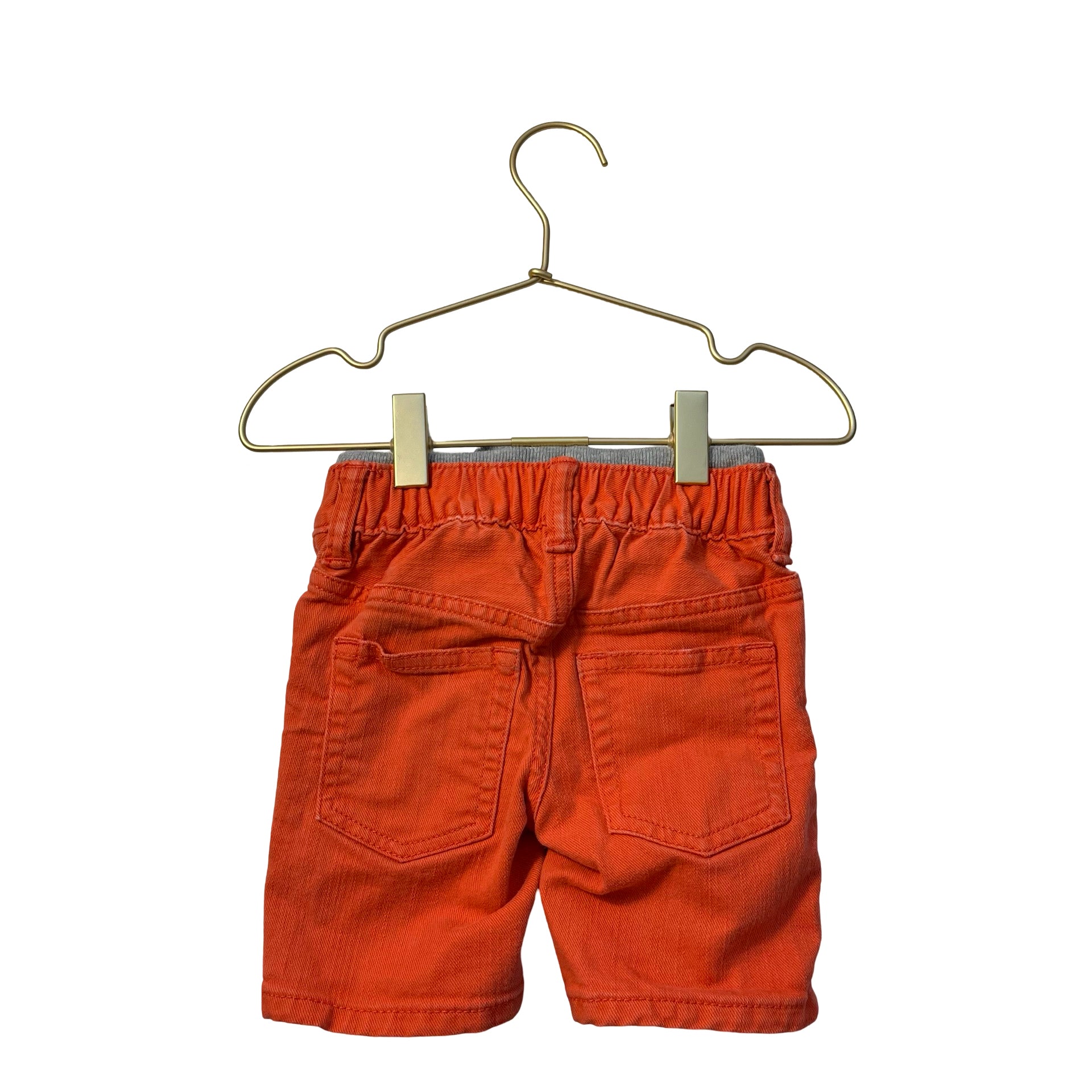 Baby Gap Orange Denim Shorts - Size 12 - 18 Mo - Bounce Mkt