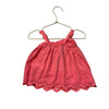Baby Gap Peach Eyelet Top - Size 2 - Bounce Mkt