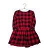 Baby Gap Red & Black Buffalo Plaid Dress - Size 5 - Bounce Mkt