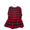 Baby Gap Red & Black Buffalo Plaid Dress - Size 5 - Bounce Mkt